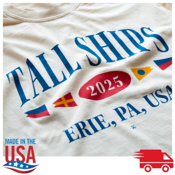 kenny Erie Apparel Merch Store Tall Ships Signal Shirts