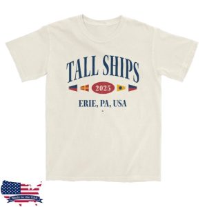 kenny Erie Apparel Merch Tall Ships Signal Tee