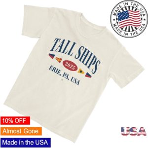 kenny Erie Apparel Merch Tall Ships Signal Tee1 kenny Erie Apparel Merch Tall Ships Signal Tee1