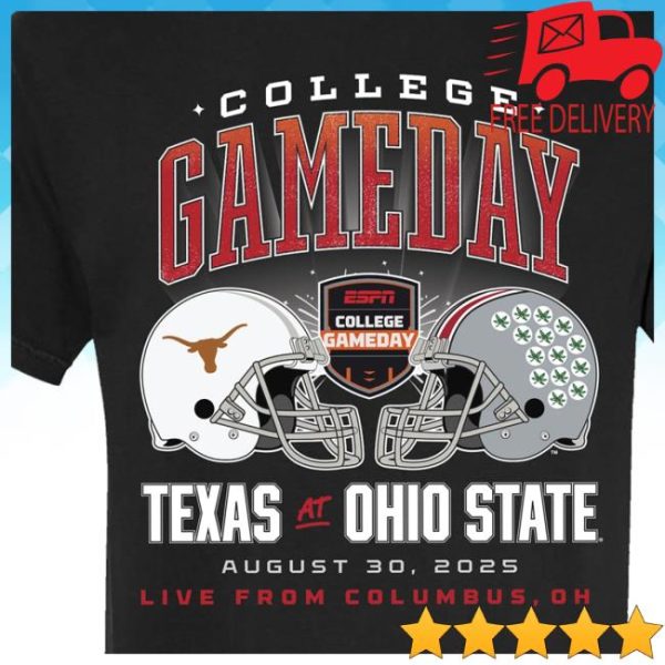 kenny Espn Merch Shop Store College Gameday Texas Vs Ohio State Shirtsv