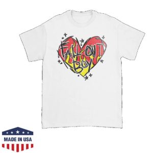 kenny Fall Out Boy Merch Scratch Heart Logo T Shirt 1 kenny Fall Out Boy Merch Scratch Heart Logo T Shirt 1