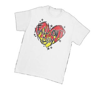 kenny Fall Out Boy Merch Scratch Heart Logo T Shirtv 1 kenny Fall Out Boy Merch Scratch Heart Logo T Shirtv 1