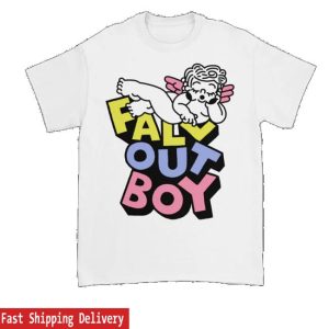 kenny Fall Out Boy Merch Sleepy Angel Logo T Shirt kenny Fall Out Boy Merch Sleepy Angel Logo T Shirt