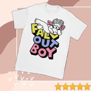kenny Fall Out Boy Merch Sleepy Angel Logo T Shirtv kenny Fall Out Boy Merch Sleepy Angel Logo T Shirtv