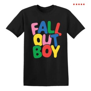 kenny Fall Out Boy Merch Store Bubble Logo Shirt kenny Fall Out Boy Merch Store Bubble Logo Shirt