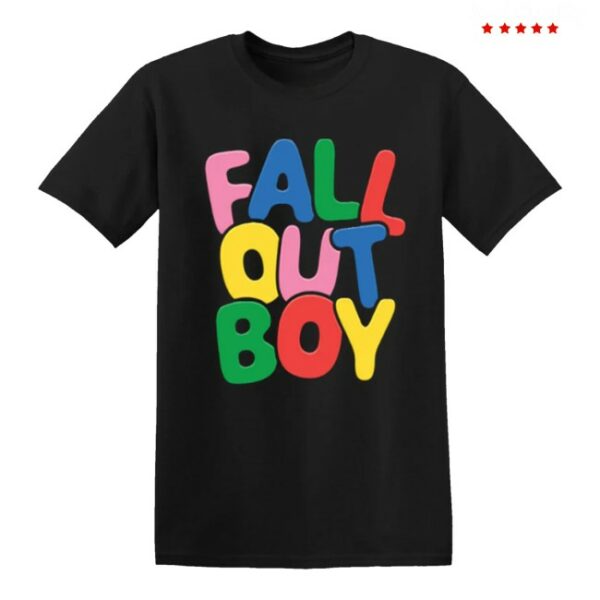 kenny Fall Out Boy Merch Store Bubble Logo Shirt