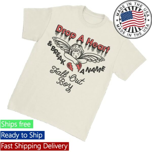 kenny Fall Out Boy Merch Store Drop A Heart Shirts