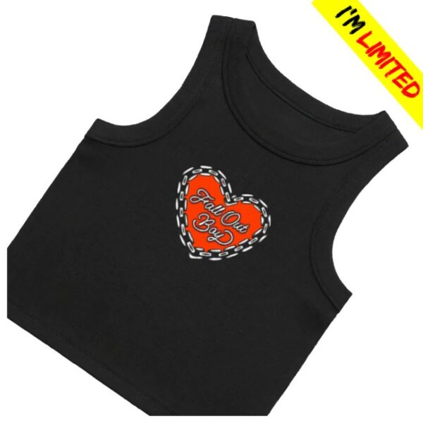 kenny Fall Out Boy Merch Store Heart Chain Tanks