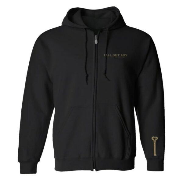 kenny Fall Out Boy Merch Store Keyhole Zip Hoodies