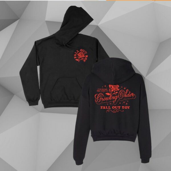 kenny Fall Out Boy Merch Store Rose Hoodiess