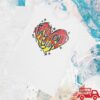kenny Fall Out Boy Merch Store Scratch Heart Logo Shirts