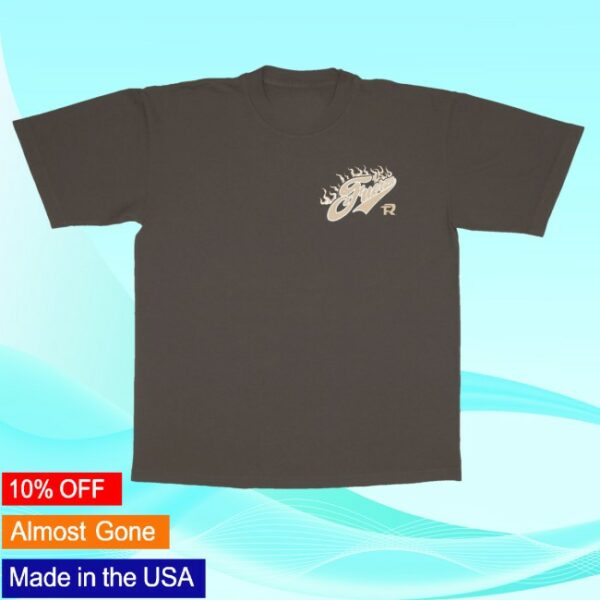 kenny Fuerza Regida Shop Merch Angel Caido Brown Tee