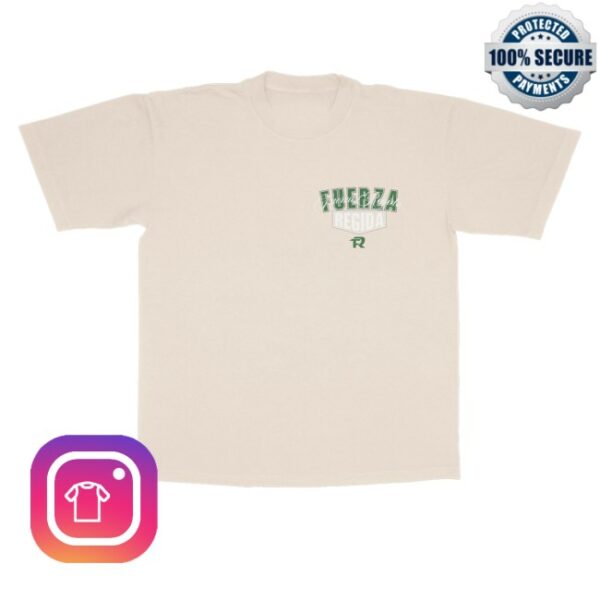 kenny Fuerza Regida Shop Merch Palms Paradise Cream Tee