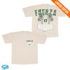 kenny Fuerza Regida Shop Merch Palms Paradise Cream Tee0