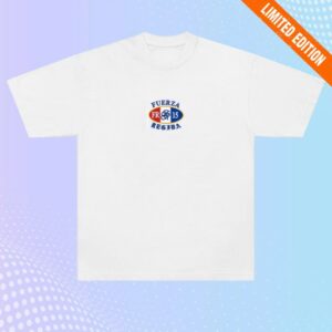 kenny Fuerza Regida Shop Merch Paris White Tee kenny Fuerza Regida Shop Merch Paris White Tee