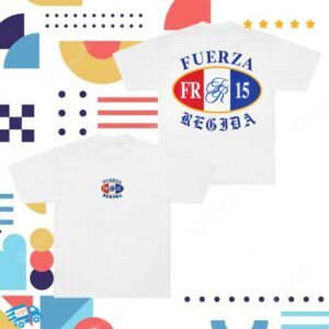 kenny Fuerza Regida Shop Merch Paris White Tee0 kenny Fuerza Regida Shop Merch Paris White Tee0