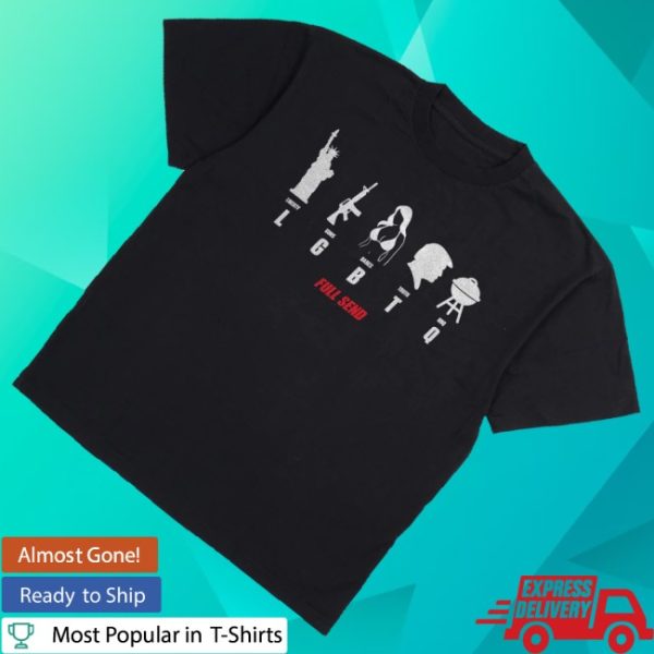 kenny Full Send Merch Full Send Lgbtq Black Shirt0