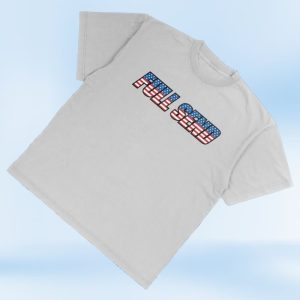 kenny Full Send Merch Full Send Usa Logo Grey Shirt1