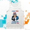 kenny Full Send Merch I Want You Happy Dad White Tank
