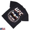 kenny Full Send Merch Ufc Chicago Cage Black Shirt1