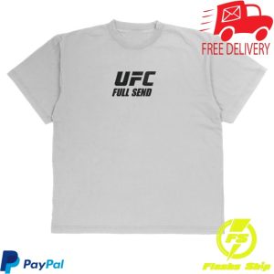 kenny Full Send Merch Ufc Sin City Grey Shirt