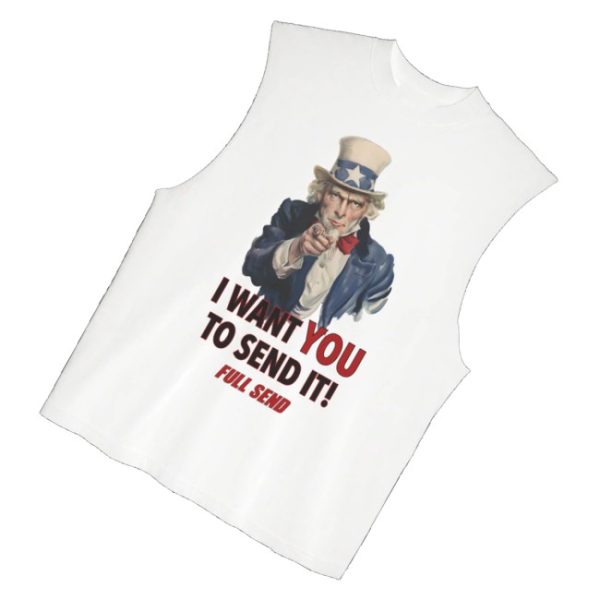kenny Full Send Merch Uncle Send White Muscle Shirt0