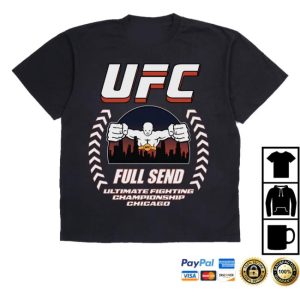 kenny Fullsend Merch Shop Store Ufc Chicago Cage Black Shirt kenny Fullsend Merch Shop Store Ufc Chicago Cage Black Shirt