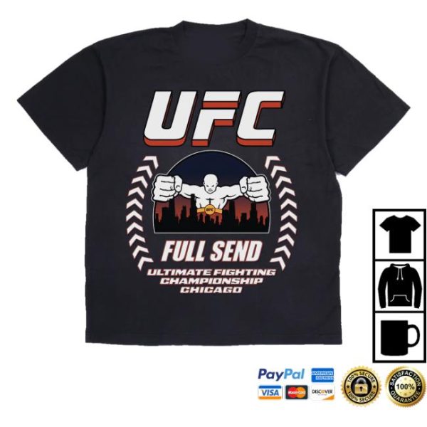 kenny Fullsend Merch Shop Store Ufc Chicago Cage Black Shirt