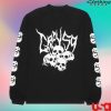 kenny G59 Merch Store Black Skull Long Sleeve Tee