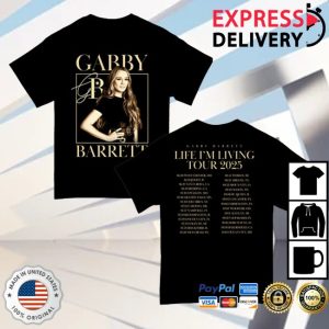 kenny Gabby Barrett Merch Store Life Im Living 2025 Tour Shirts