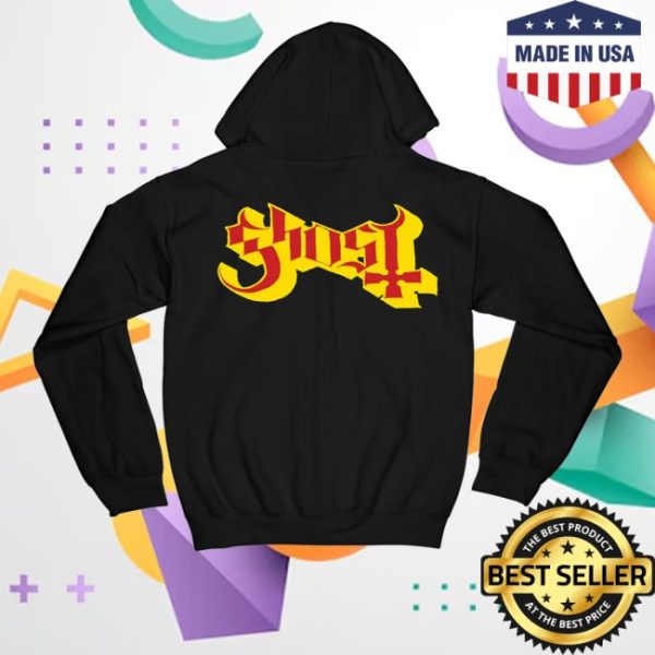 kenny Ghost Merch Store Split Face Zip Hoodie