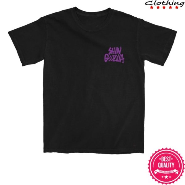 kenny Godzilla Merch Store Shin Godzilla Doomed Shirt Purple Variant