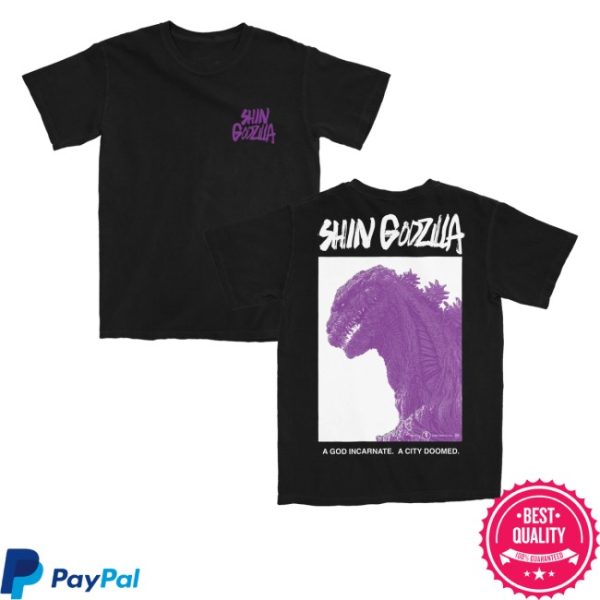 kenny Godzilla Merch Store Shin Godzilla Doomed Shirt Purple Variants