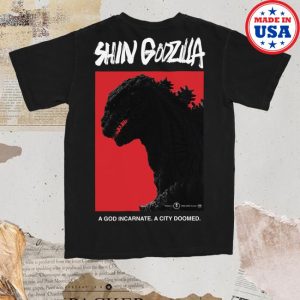 kenny Godzilla Merch Store Shin Godzilla Doomed T Shirtc Red Variant
