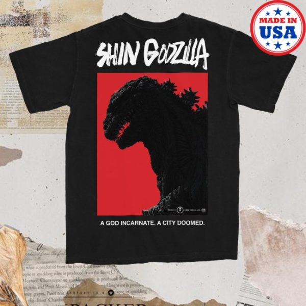 kenny Godzilla Merch Store Shin Godzilla Doomed T Shirtc Red Variant