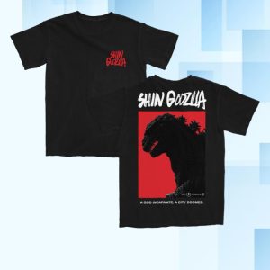 kenny Godzilla Merch Store Shin Godzilla Doomed T Shirtsc Red Variant