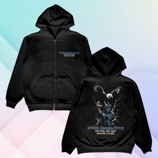 kenny Good Charlotte Merch Motel Du Cap Eagle Hoodie
