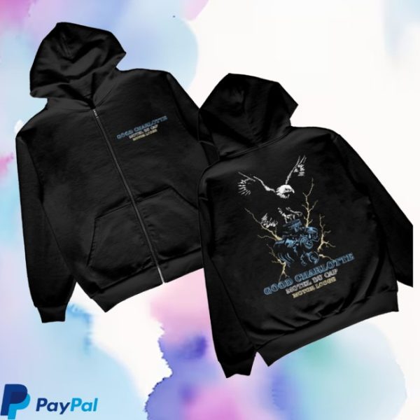 kenny Good Charlotte Merch Motel Du Cap Eagle Hoodie1