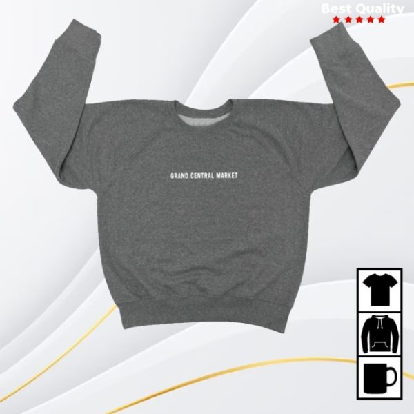 kenny Grand Central Market Merch Store Gcm Embroidered Sweatshirt