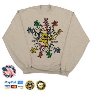 kenny Grateful Dead Merch Shop Store 60Th Marching Bears Sweatshirt