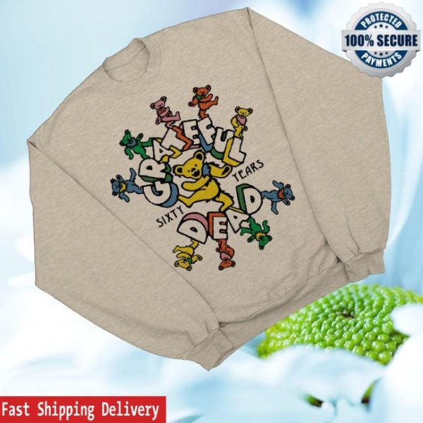 kenny Grateful Dead Merch Shop Store 60Th Marching Bears Sweatshirts