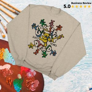 kenny Grateful Dead Merch Store 60Th Marching Bears Sweatshirts