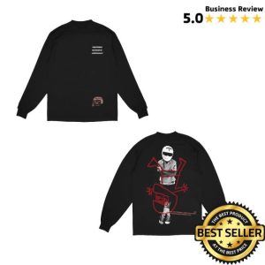 kenny Grentperez Merch Black Backflips Longsleeve Tee