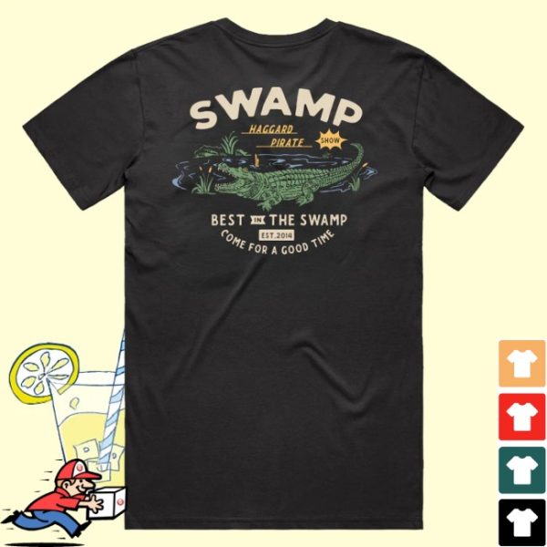 kenny Haggard Pirate Merch Swamp Show Tee1