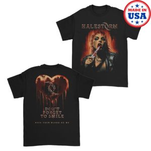 kenny Halestorm Store Merch Dont Forget To Smile Shirt0 kenny Halestorm Store Merch Dont Forget To Smile Shirt0