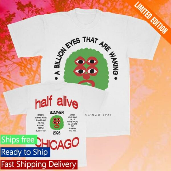 kenny Half Alive Merch Shop Store Double Eye Shirt