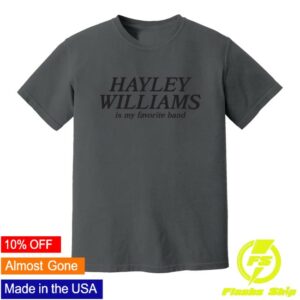 kenny Hayley Williams Merch Store My Favorite Band Shirt Dark Heather