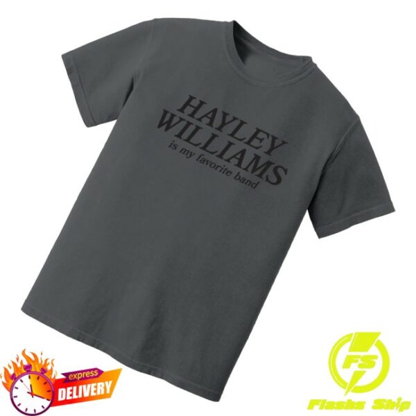 kenny Hayley Williams Merch Store My Favorite Band Shirt Dark Heathers