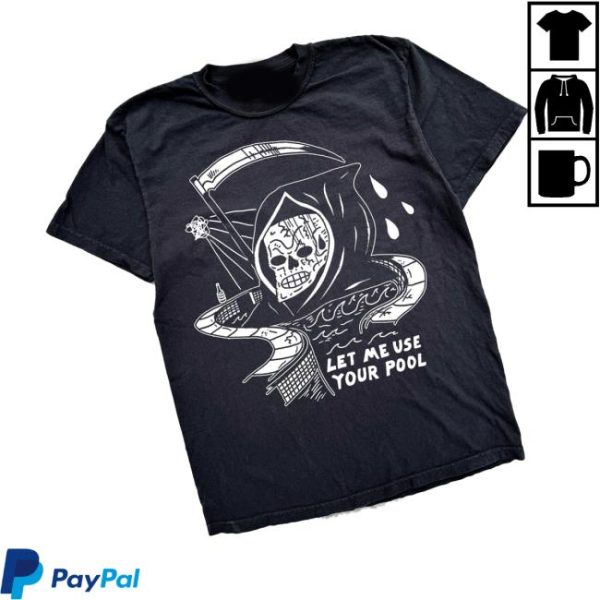 kenny Heavyslime Merch Store Shop Let Me Use Your Pool T Shirtv