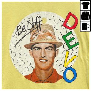 kenny Hello Merch Devo Be Stiff Yellow Chi Chi Shirt